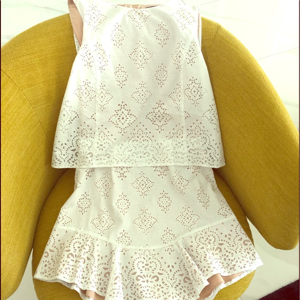 BCBG MaxAzria White Sundress